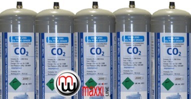 maxxiline co2 disposable cylinders